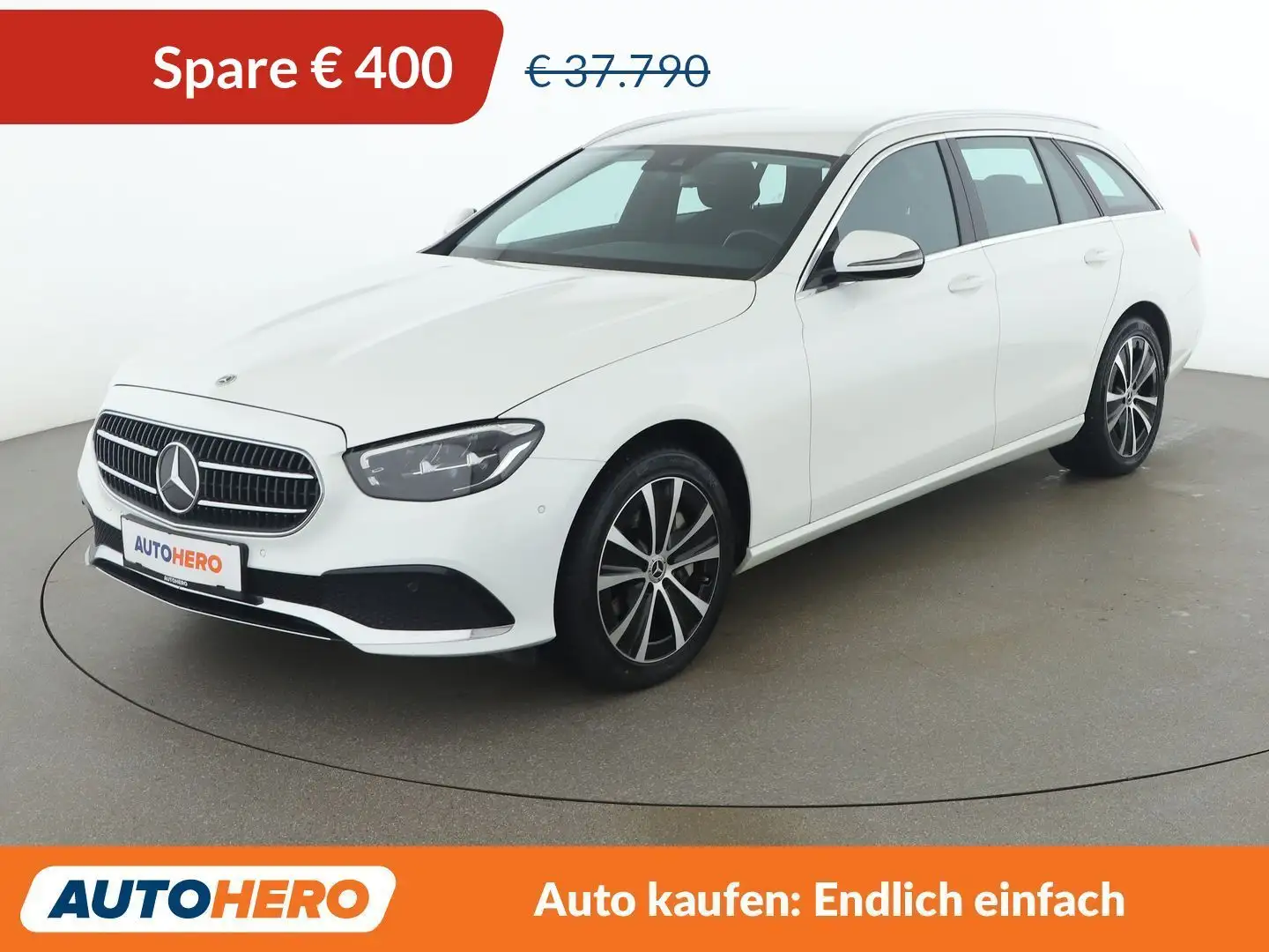 Mercedes-Benz E 300 E 300de T 4Matic Weiß - 1