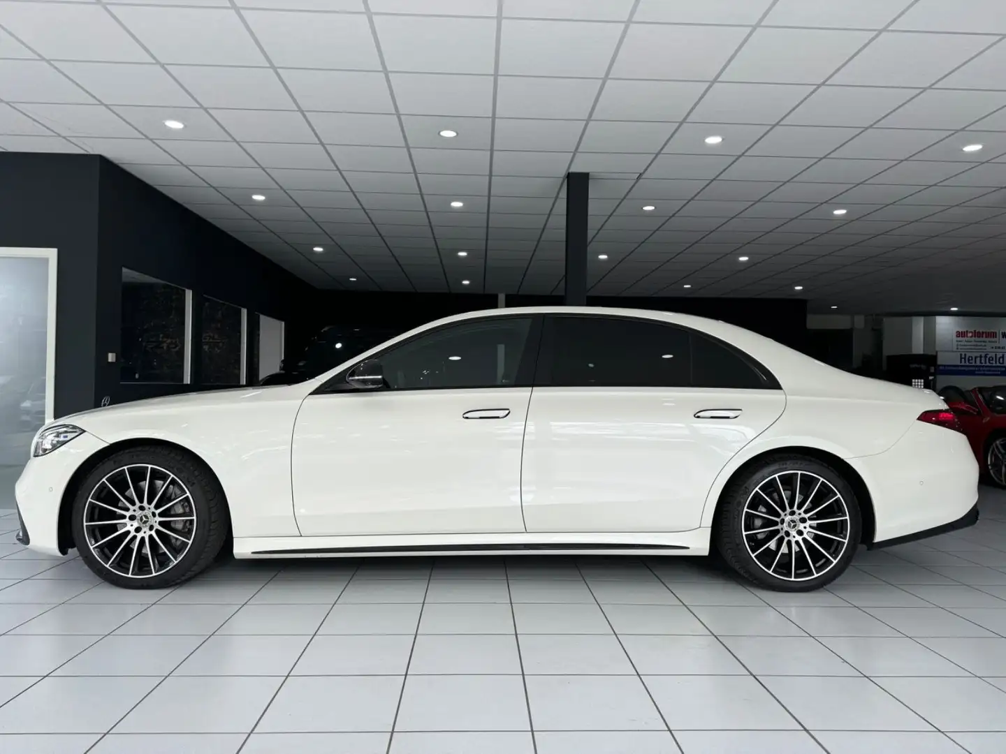 Mercedes-Benz S 400 d 4Matic L *AMG*PANO*AIR*360°*HEADUP*SOFT-C Beyaz - 2