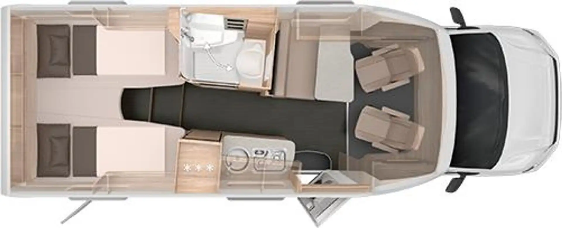 Knaus Van TI PLUS PLATINUM SELECTION 650 MEG Allrad Grau - 2
