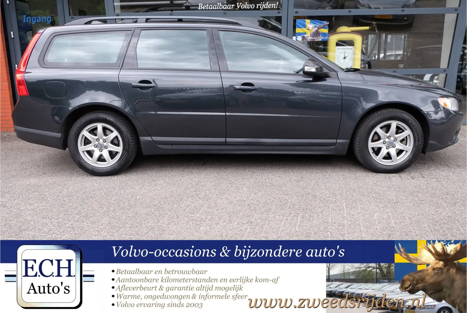 Volvo V70 2.0 145 pk Limited Edition, Navi, Stoelverwarming, Grijs - 2