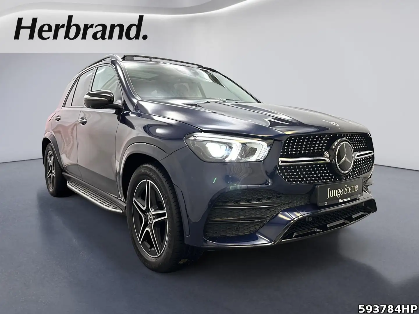 Mercedes-Benz GLE 350 de 4M AMG Line HUD Pano AHK 360° Night Blau - 2