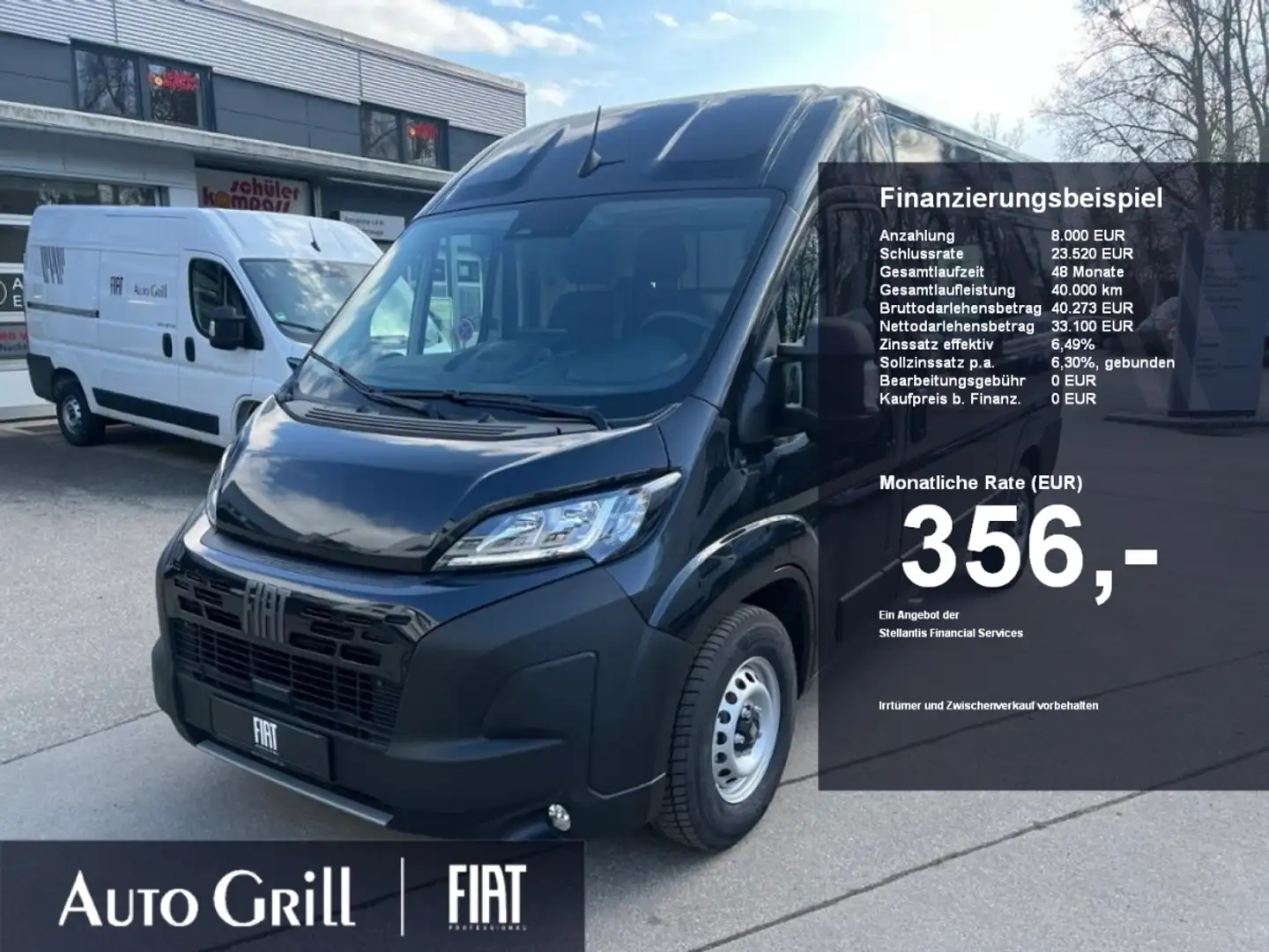 Fiat Ducato 35 L2H2 Automatik AHK Navi LaderaumHolz Negro - 1