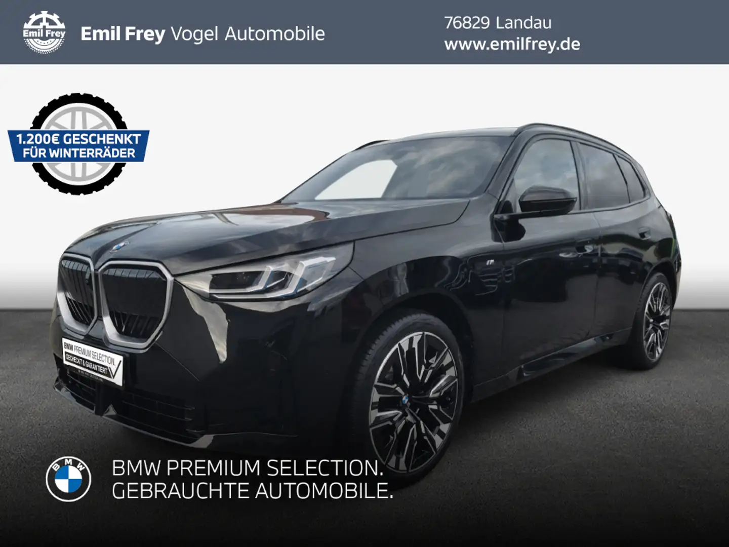 BMW X3 30e xDrive LHZ* AHK* Harman/Kardon* Schwarz - 1