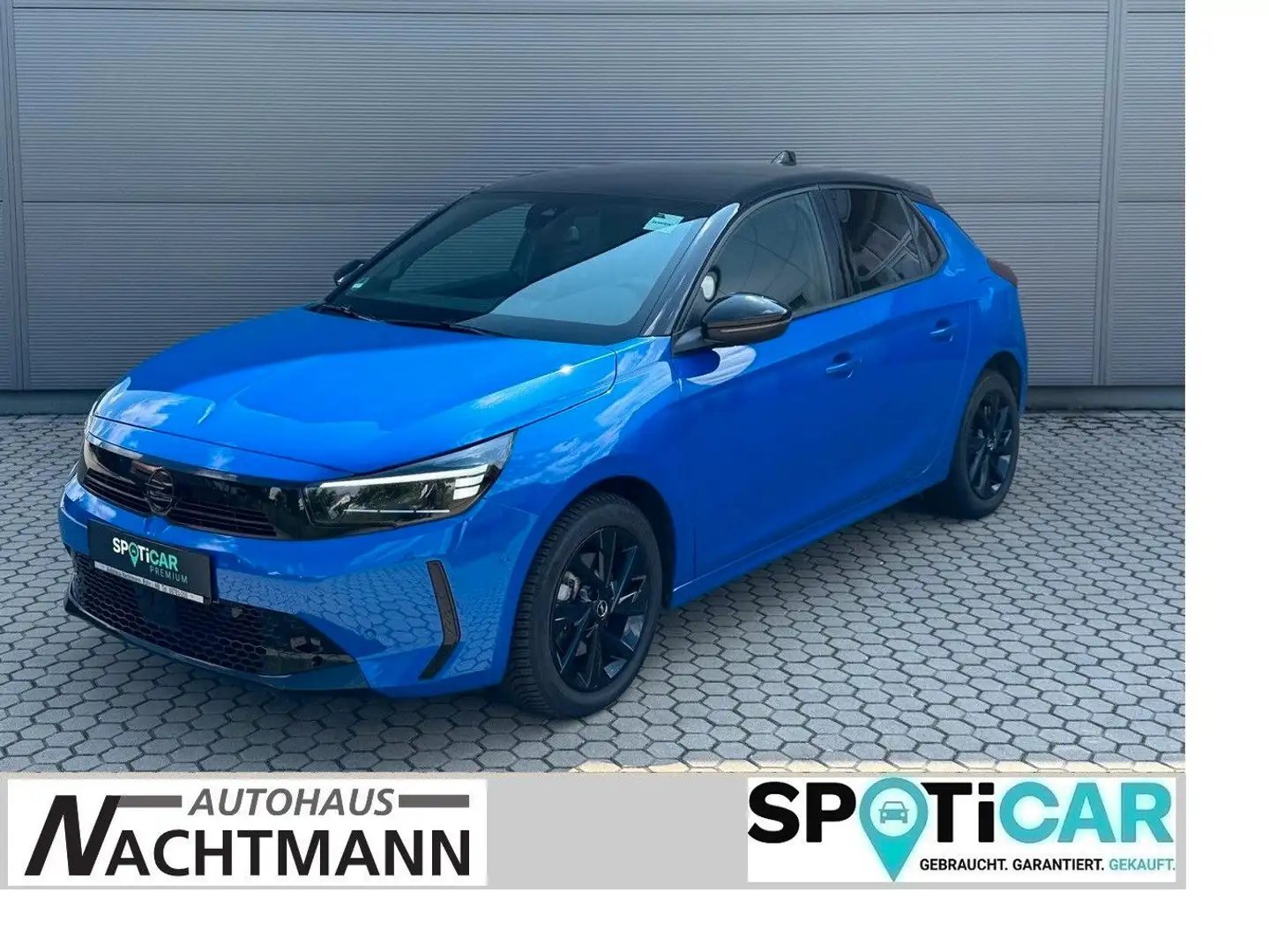 Opel Corsa F GS, NAVI, KAMERA, SHZ, KLIMAAUTOMATIK Blauw - 1