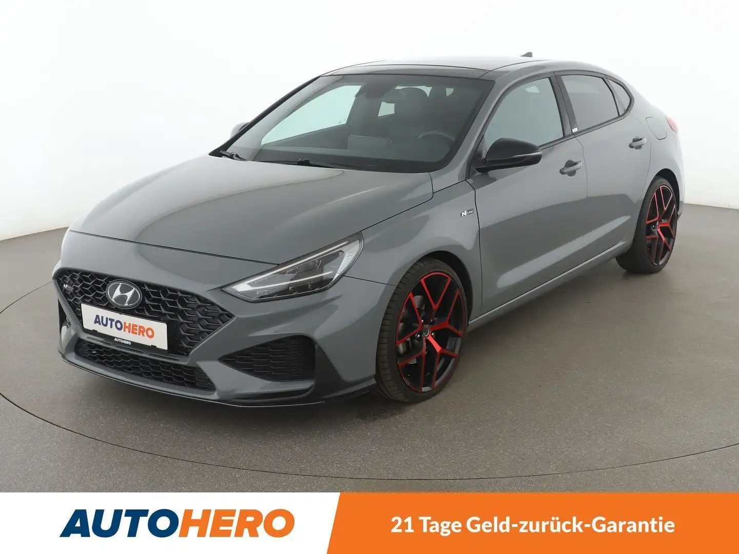 Hyundai i30 1.6 CRDi Mild-Hybrid N Line*NAVI*LED*CAM*PDC*SHZ* Grau - 1