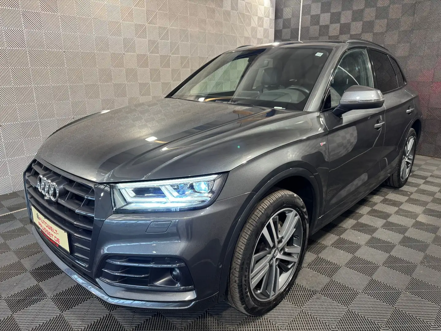 Audi Q5 quattro*S LINE*360°-MATRIX-ACC-HUD-PANO-LM20" Gris - 2