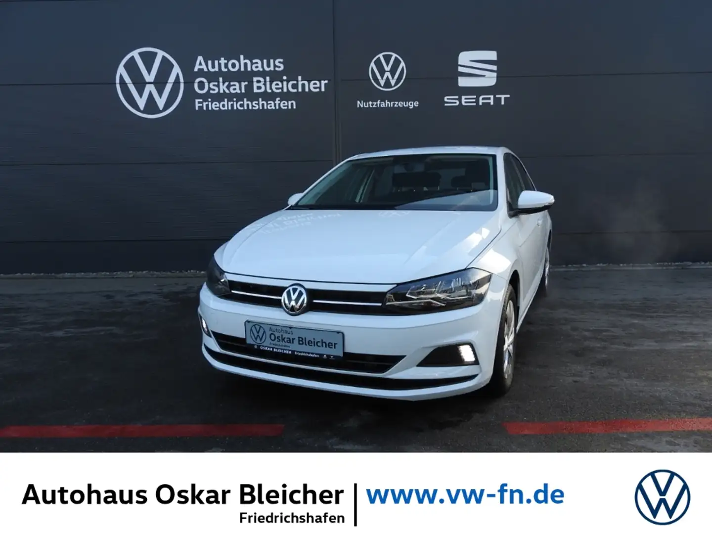 Volkswagen Polo VI 1.0 TGI BlueMotion  ''Comfortline'' Benzin/Erdg Weiß - 1