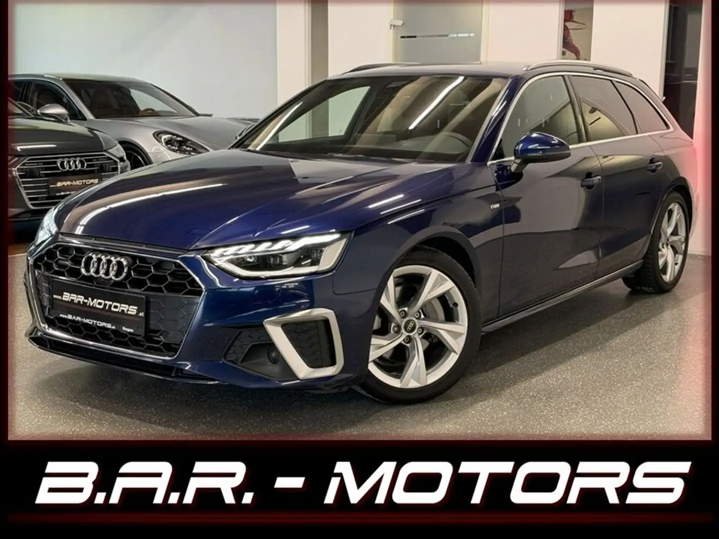 Audi A4 40 TFSI quattro 3xS-LINE*AHK*3ZONEN*STHZ*MATRIX Azul - 1
