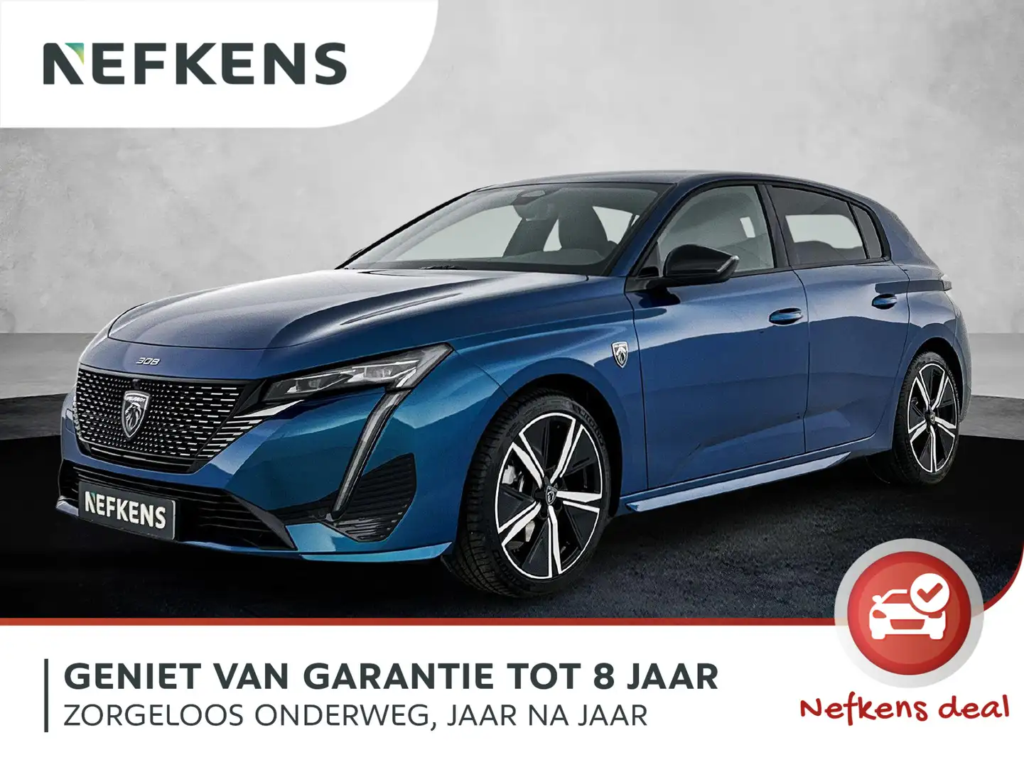 Peugeot 308 GT Hybrid 145pk Automaat | Voorraaddeal! | Navigat Blauw - 1