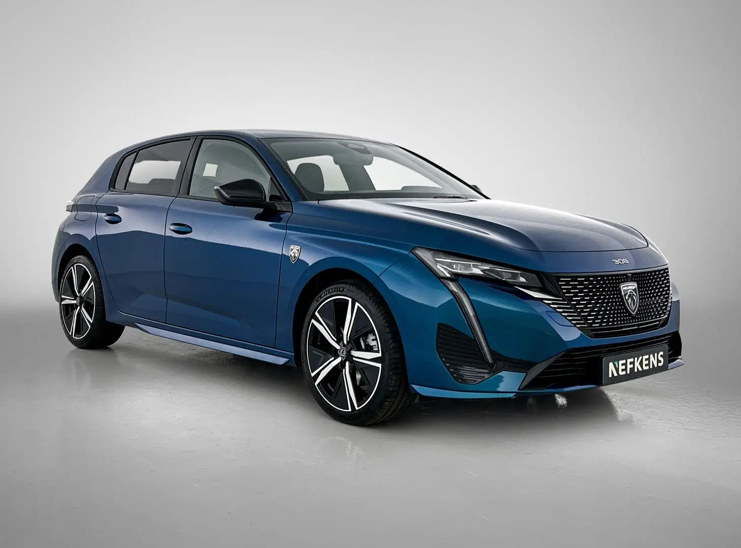 Peugeot 308 1.2 Hybrid 145pk e-DCS6 GT | Uit voorraad leverbaa Blauw - 2