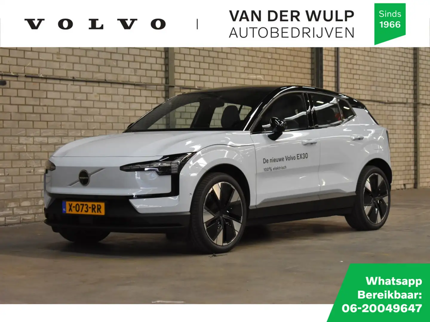 Volvo EX30 Twin Performance Ultra 69 kWh – 428PK | Mist | 20- Blauw - 1