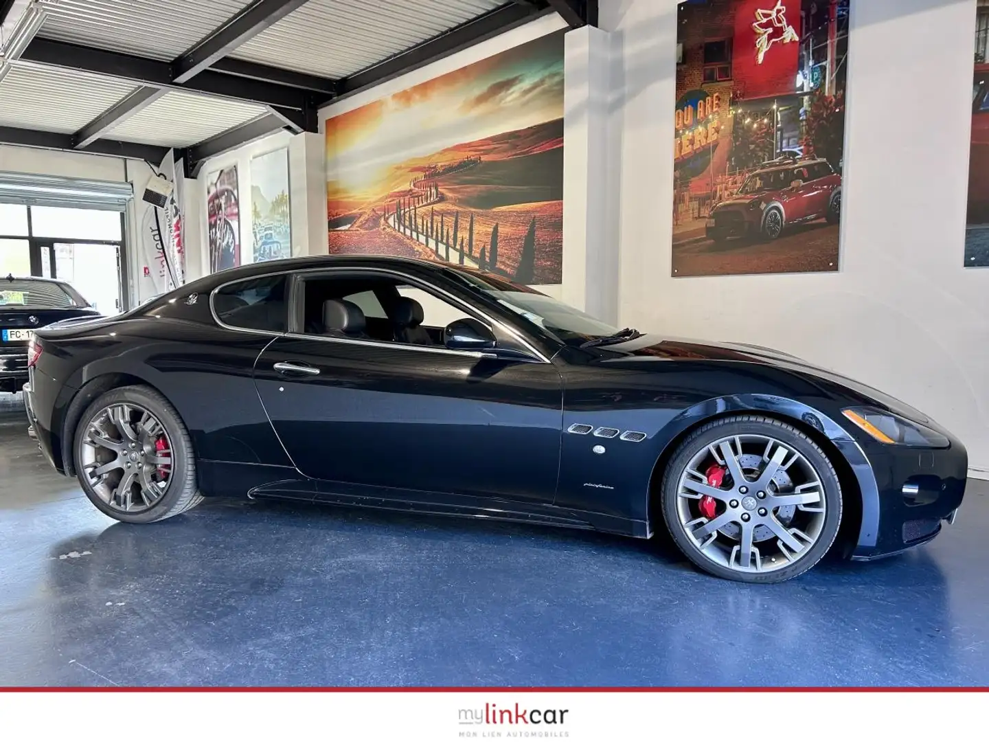Maserati GranTurismo S 4.7 440 cv BVR F1 Française Suivi 100% Maserati Noir - 2