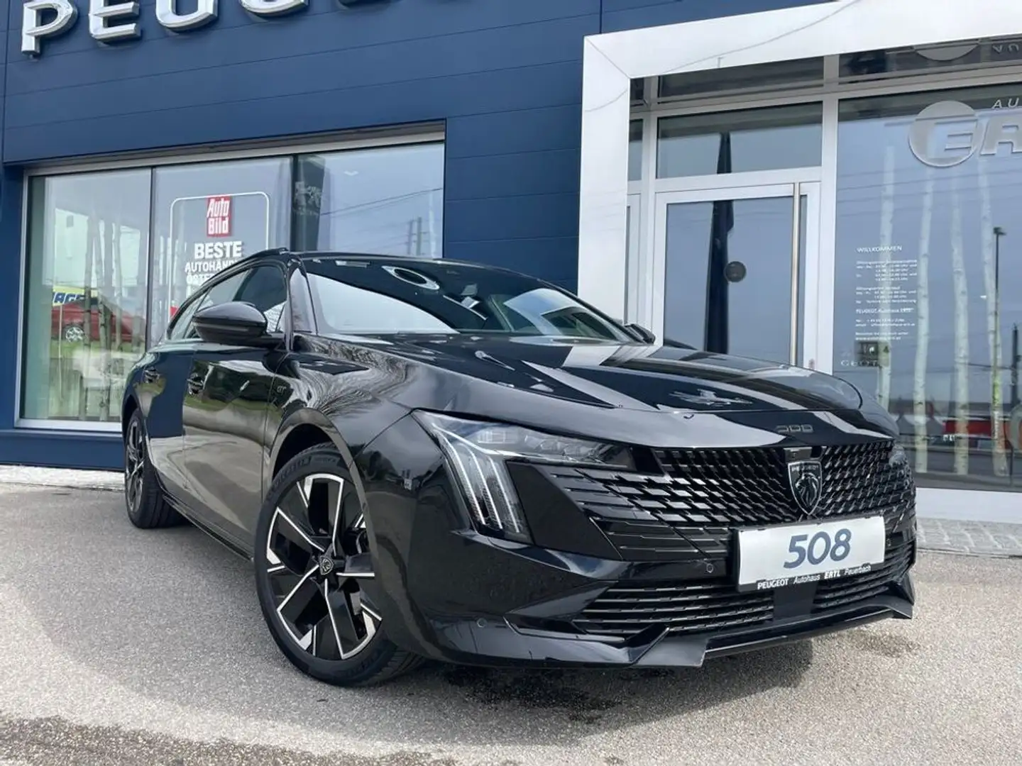 Peugeot 508 SW GT BHDI130EAT8 Alcantarasitze Abstandtempo Schwarz - 2