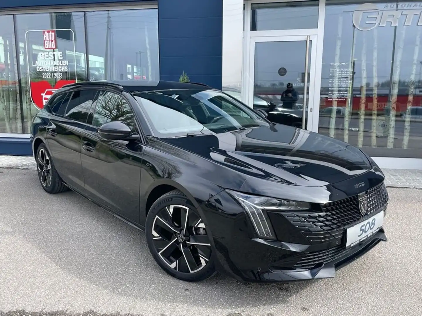 Peugeot 508 SW GT BHDI130EAT8 Alcantarasitze Abstandtempo Schwarz - 1