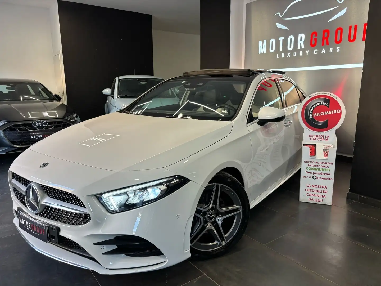 Mercedes-Benz A 180 A 180 d Automatic 4p. Premium Bianco - 2