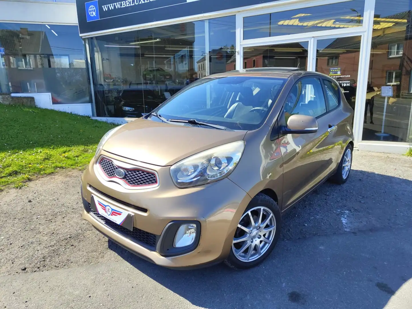 Kia Picanto 1.0i *TOIT OUVRANT*LED*SEMI CUIR*ISOFIX* Bronce - 1