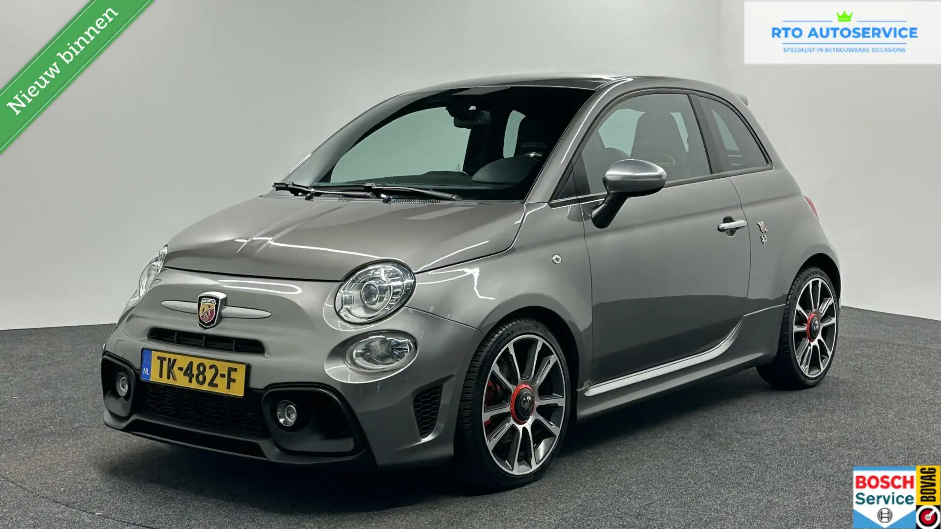 Fiat 595 Abarth 1.4 T-Jet 595 Turismo Gris - 1