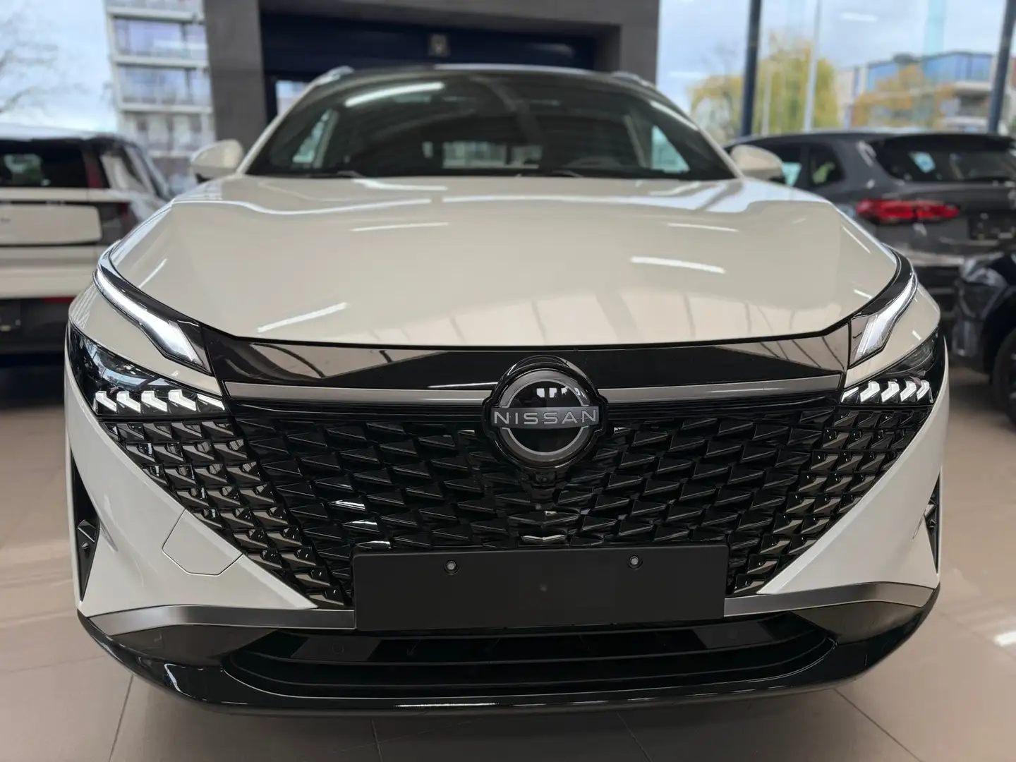 Nissan Qashqai 158pk AUTOM TEKNA + PANO/COLD PACK - NIEUW - FULL! Blanc - 2