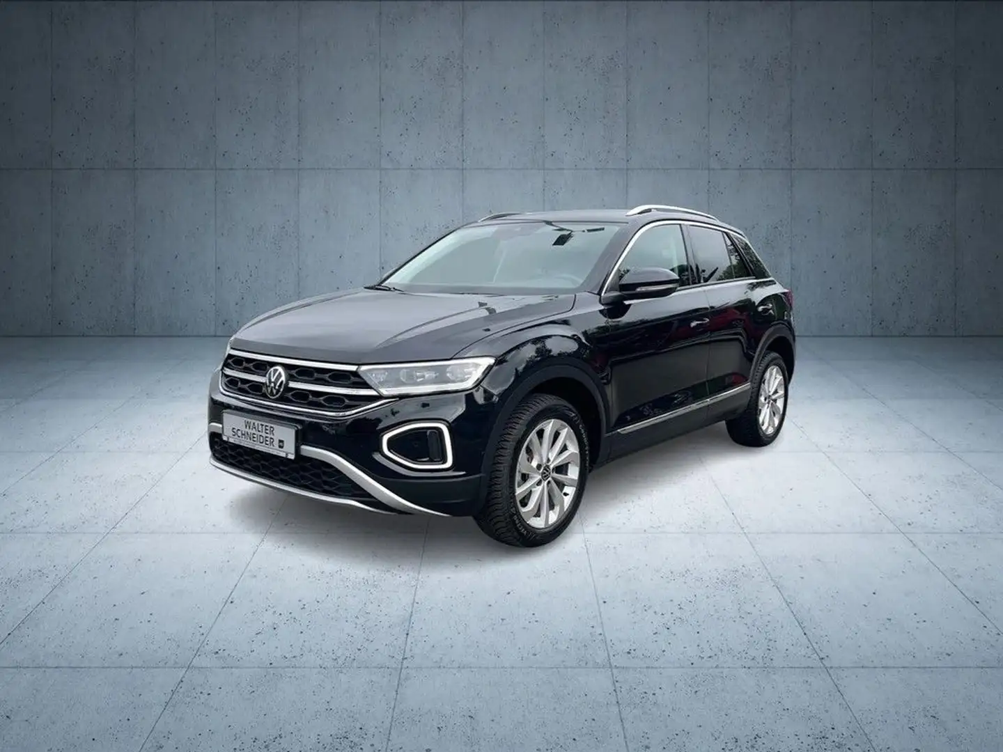 Volkswagen T-Roc 1.5 TSI DSG Style Navi LEDplus AHK Schwarz - 2