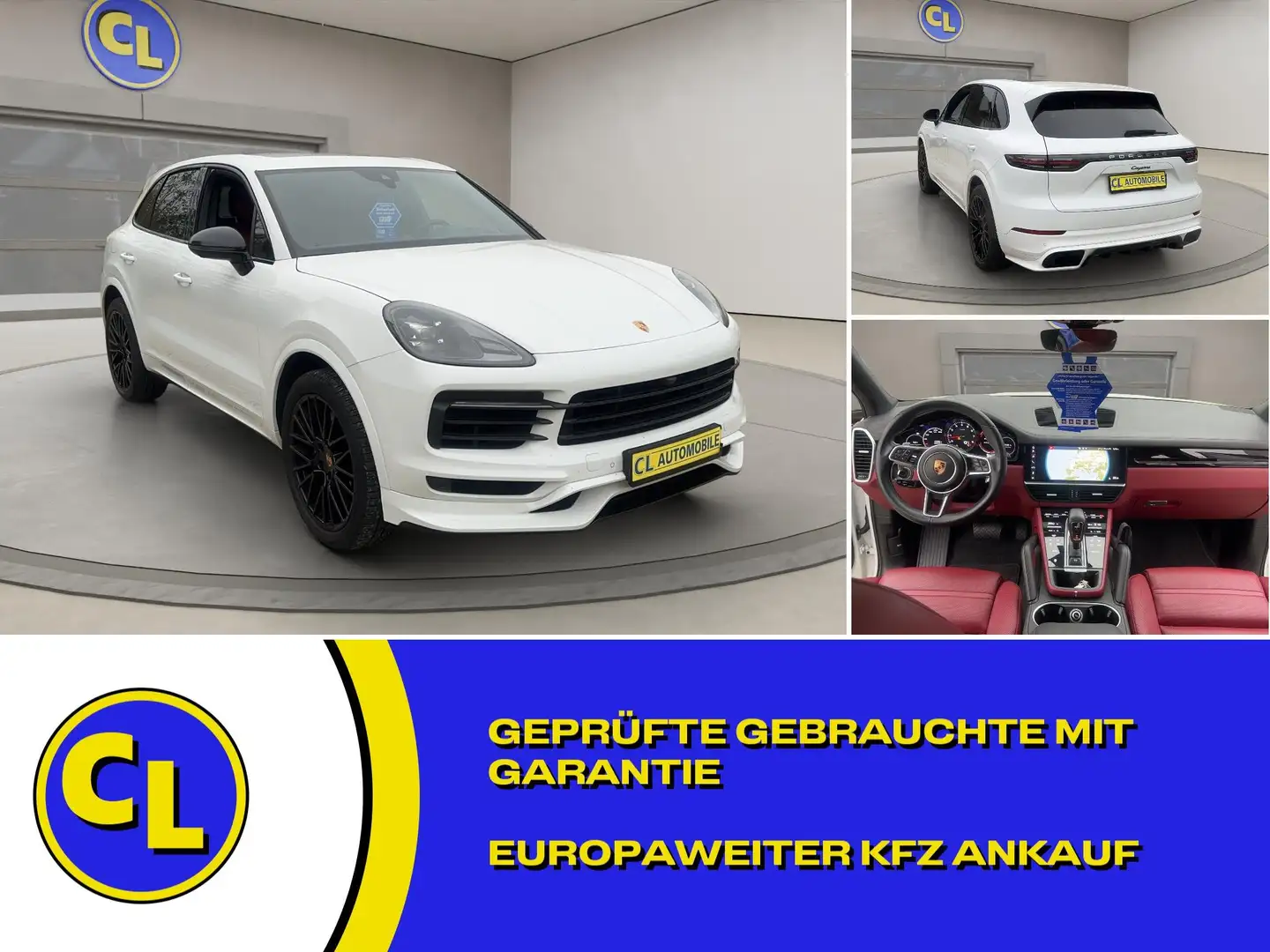 Porsche Cayenne Tiptronic S Weiß - 1