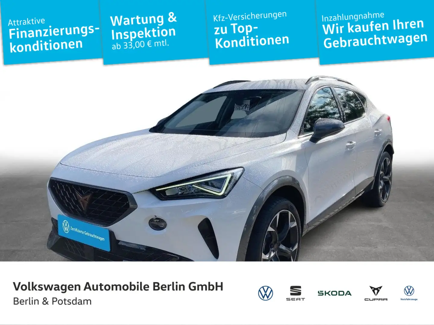 CUPRA Formentor 1.5 TSI OPF Weiß - 1