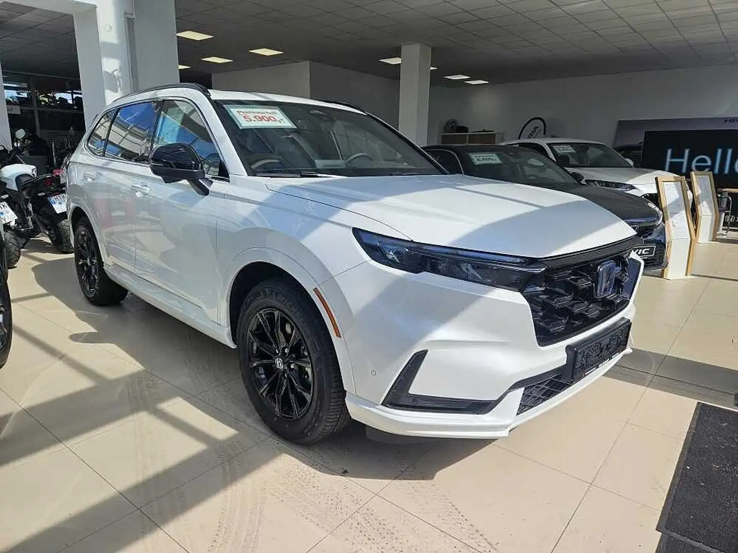 Honda CR-V e:PHEV 2.0 i-MMD Hybrid Advance Tech Plugin Weiß - 2