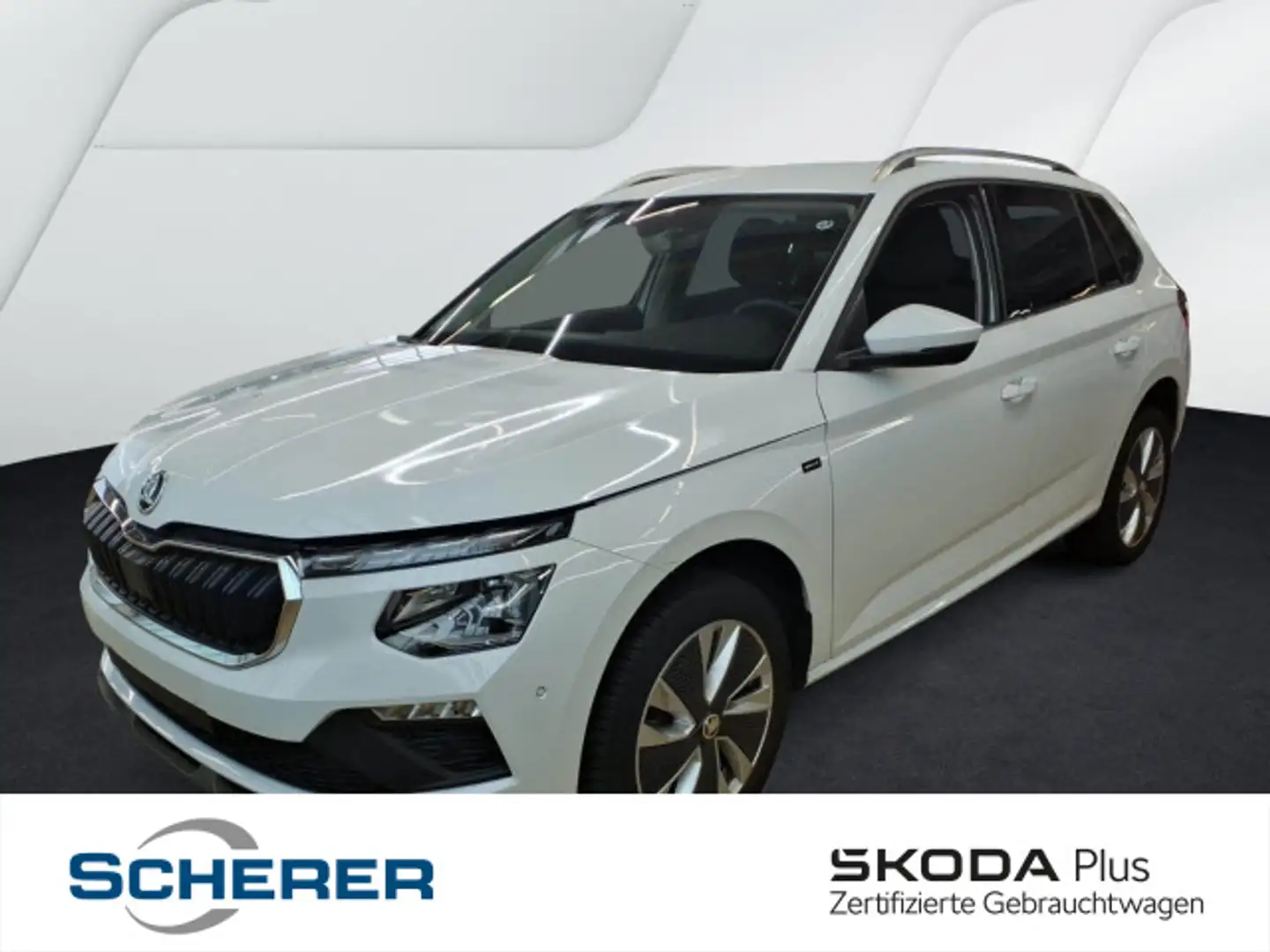 Skoda Kamiq 1.0 TSI DSG Selection AHK+ACC+Kamera+Navi+ Weiß - 1