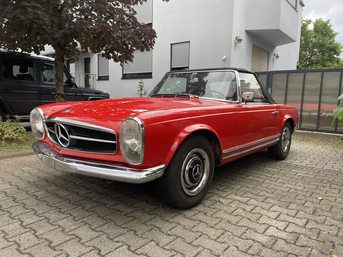 Mercedes-Benz SL 250 Roşu - 1