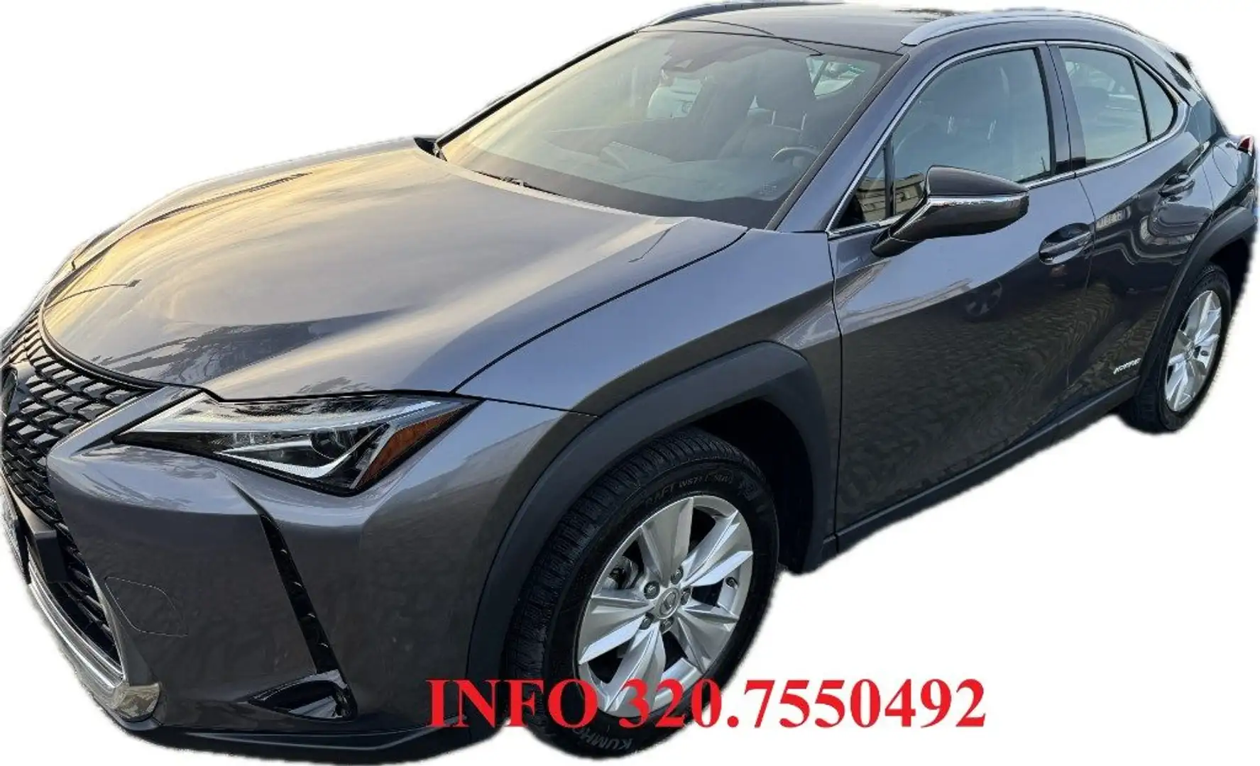 Lexus UX 250h UX Hybrid Executive AZIENDALE KM CERTIFICATI Gris - 1