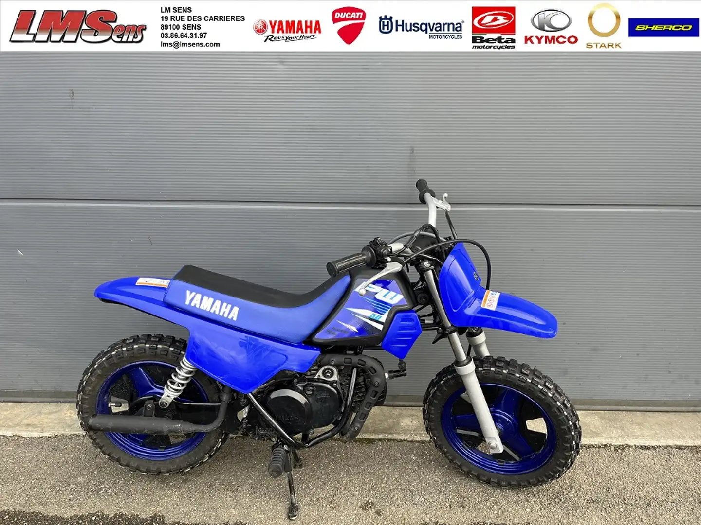 Yamaha PW 50 Bleu - 1