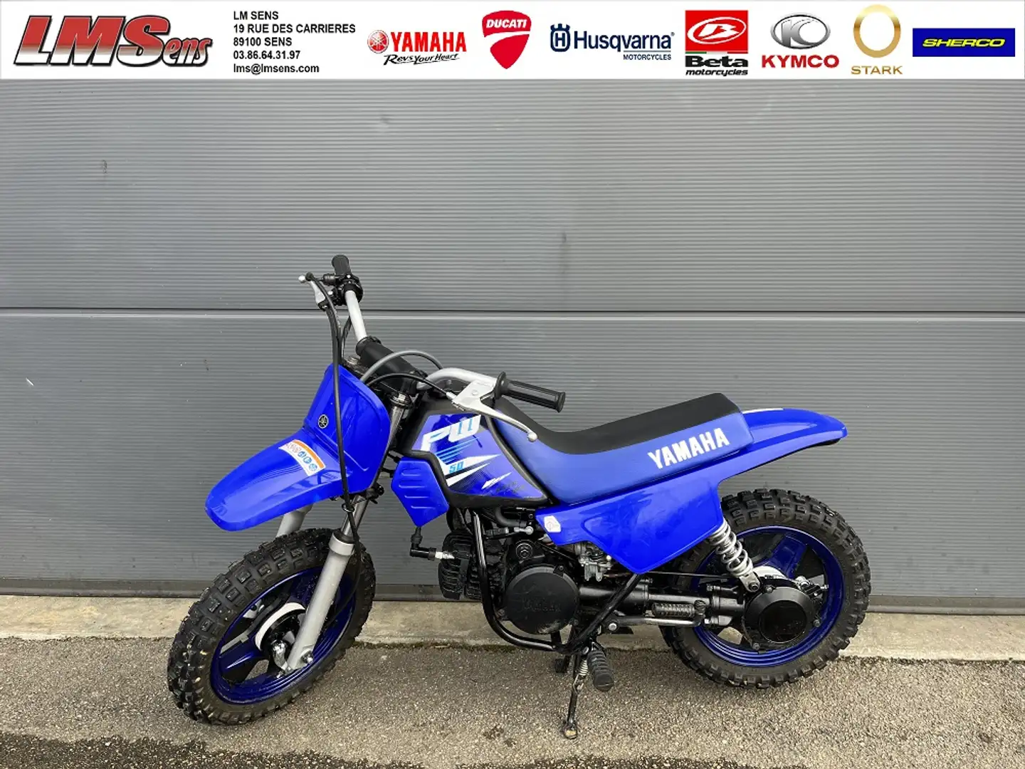 Yamaha PW 50 Bleu - 2