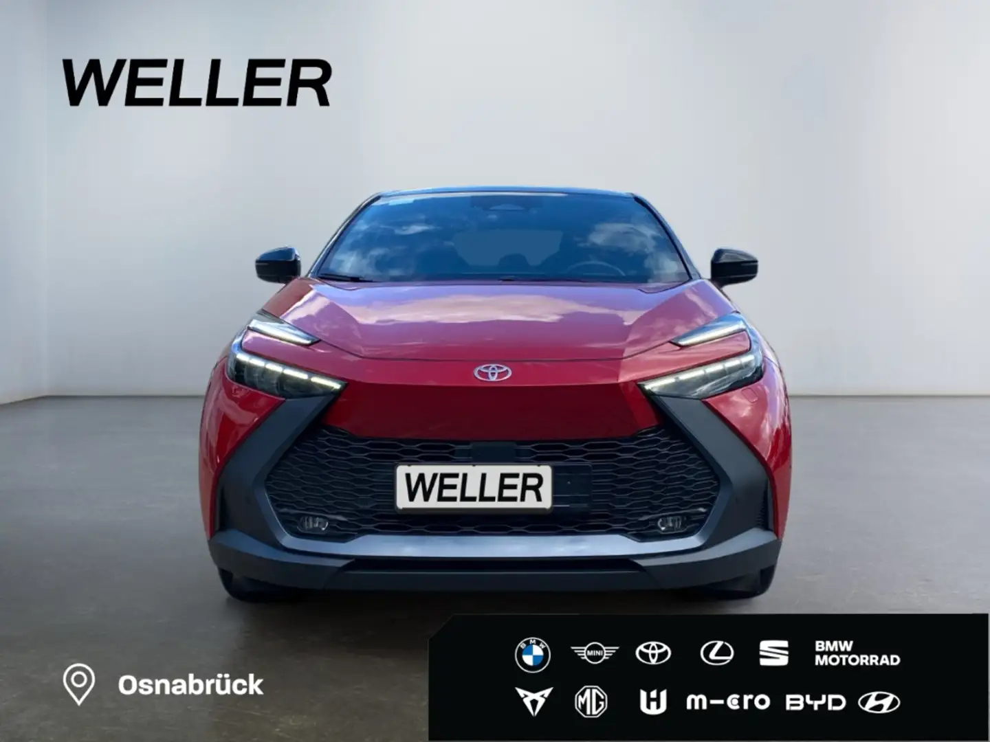 Toyota C-HR 1.8 Hybrid Team D *LED*ACC*CAM*SHZ*CarPlay* Rot - 2