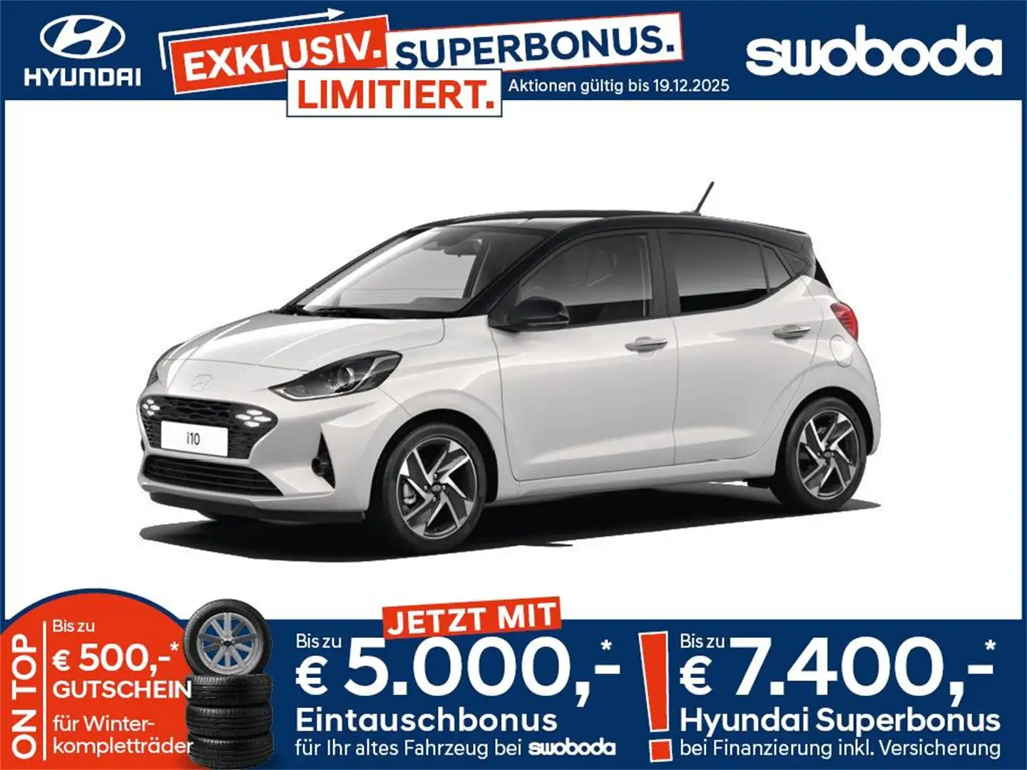 Hyundai i10 GO Plus 1,2 AMT a5bu3-O2 Grau - 1