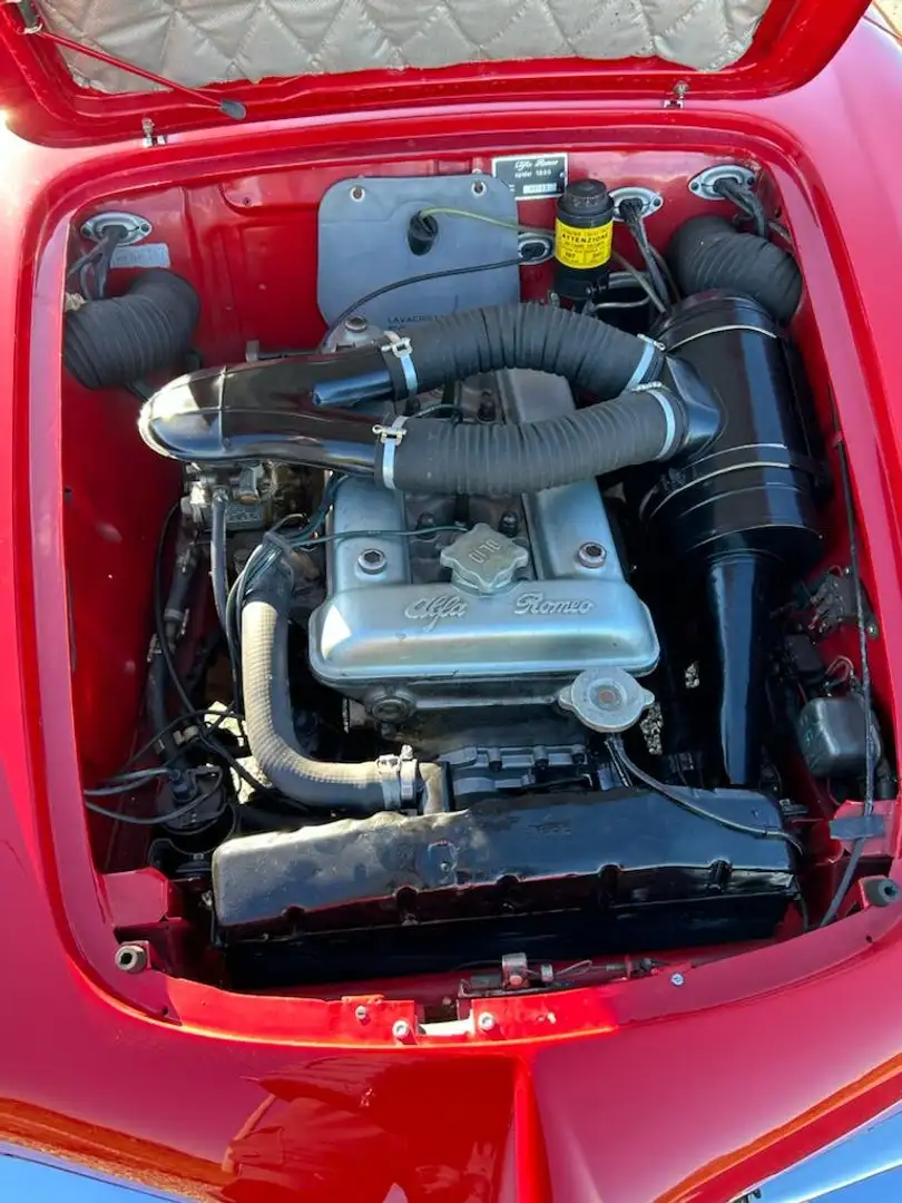 Alfa Romeo Giulietta 1600 Spider Rojo - 2