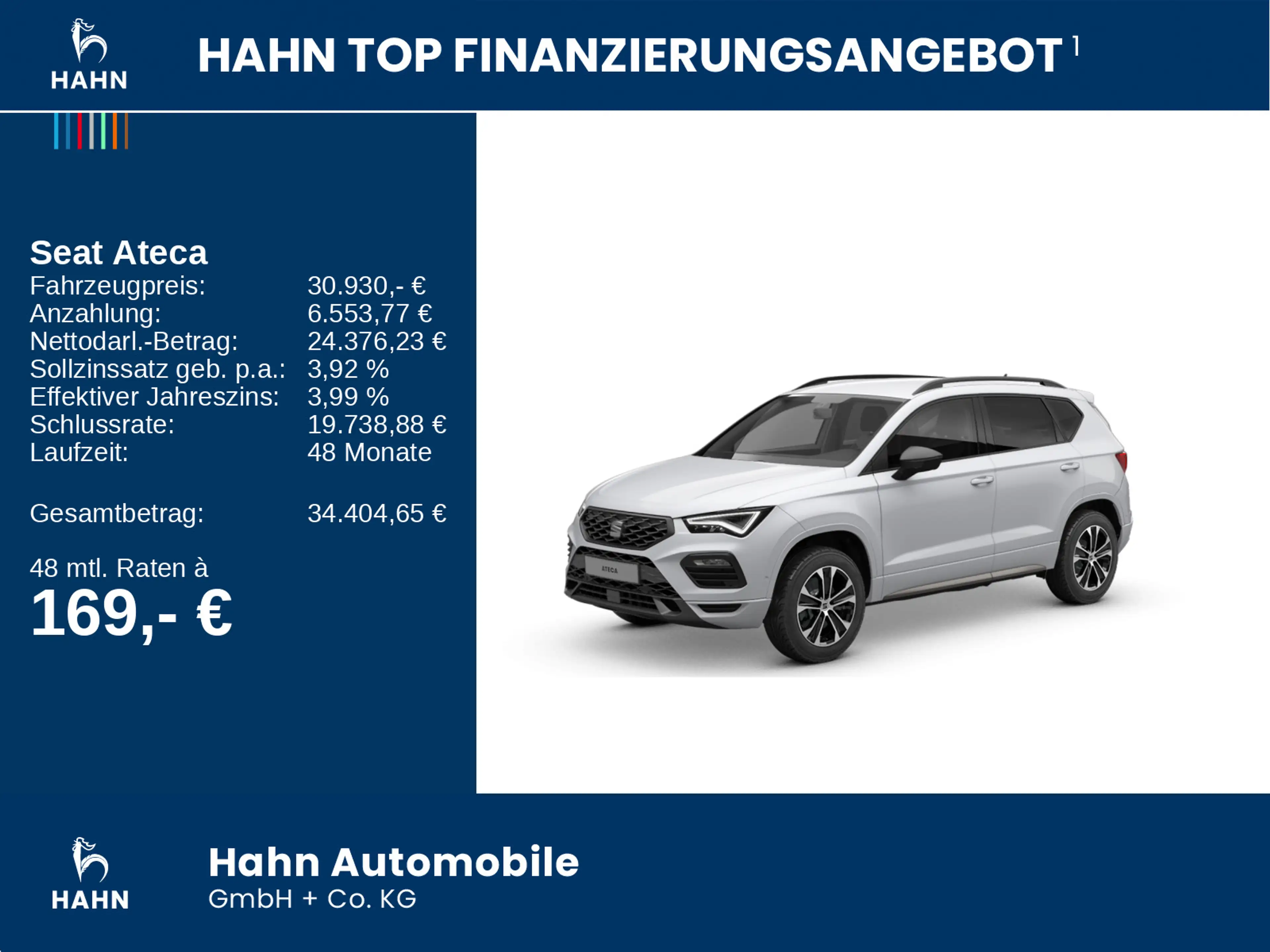 SEAT Ateca 1.5TSI DSG FR LED Navi 360° AHK Sitzh APP — photo 2