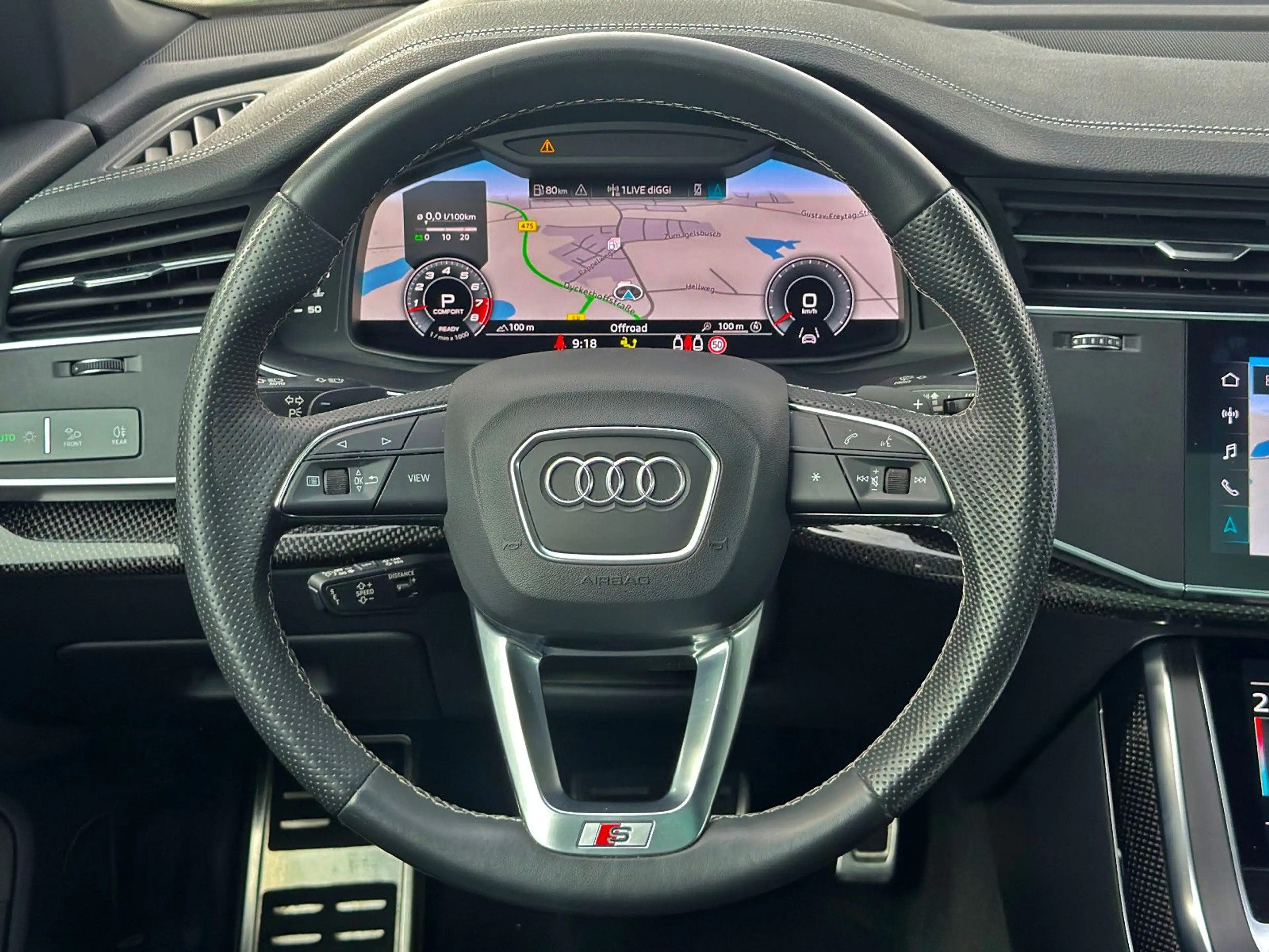 Audi SQ8 TFSI q compet+ BLACK PANO AHK B&O HuD STANDH — photo 15