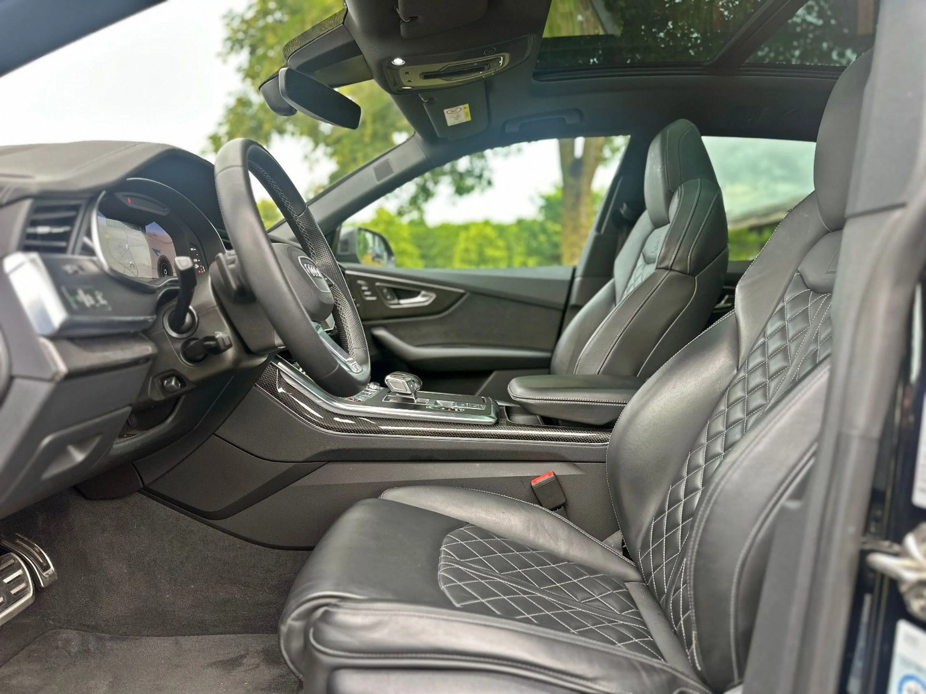 Audi SQ8 TFSI q compet+ BLACK PANO AHK B&O HuD STANDH — photo 14