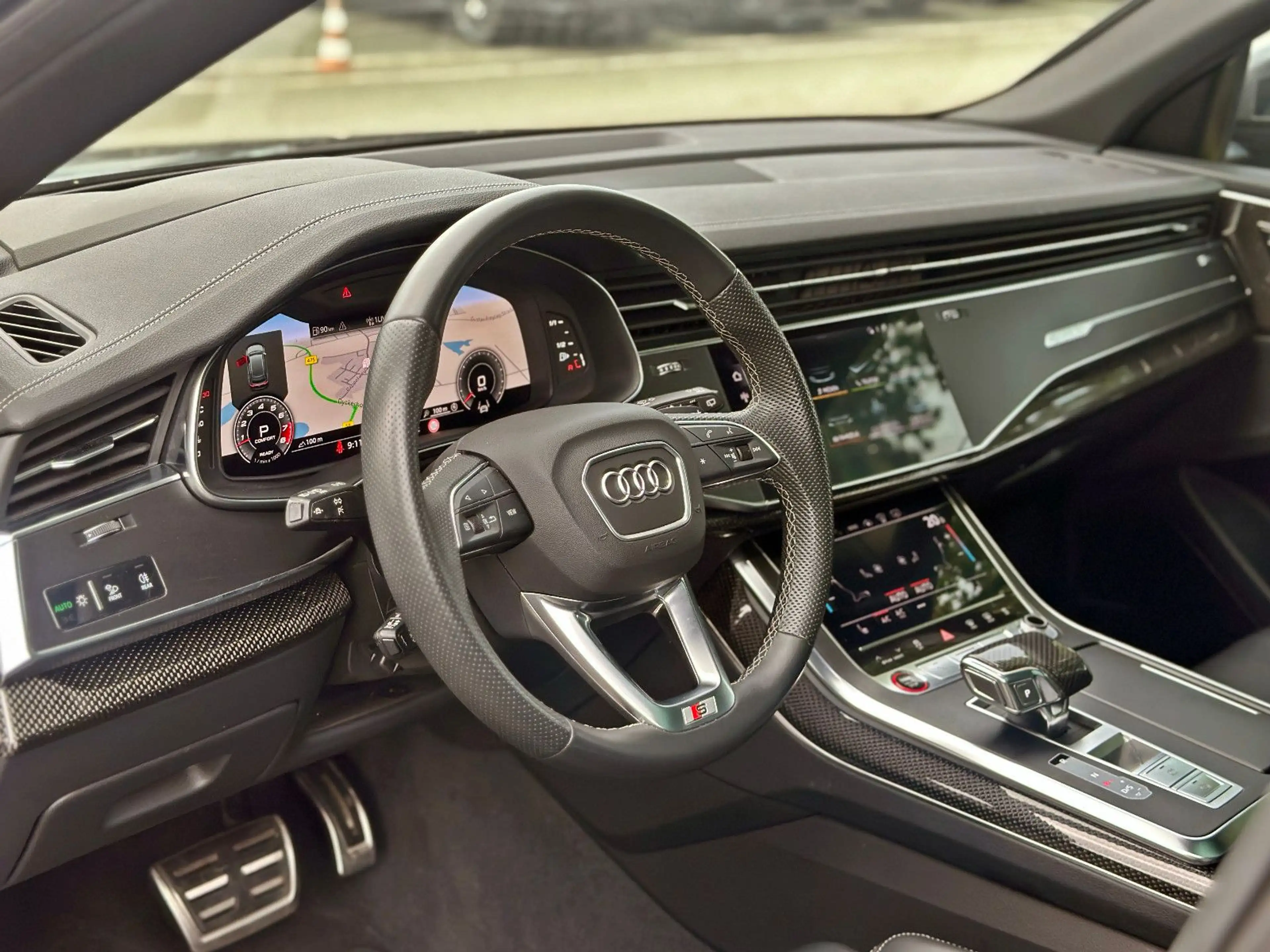 Audi SQ8 TFSI q compet+ BLACK PANO AHK B&O HuD STANDH — photo 10