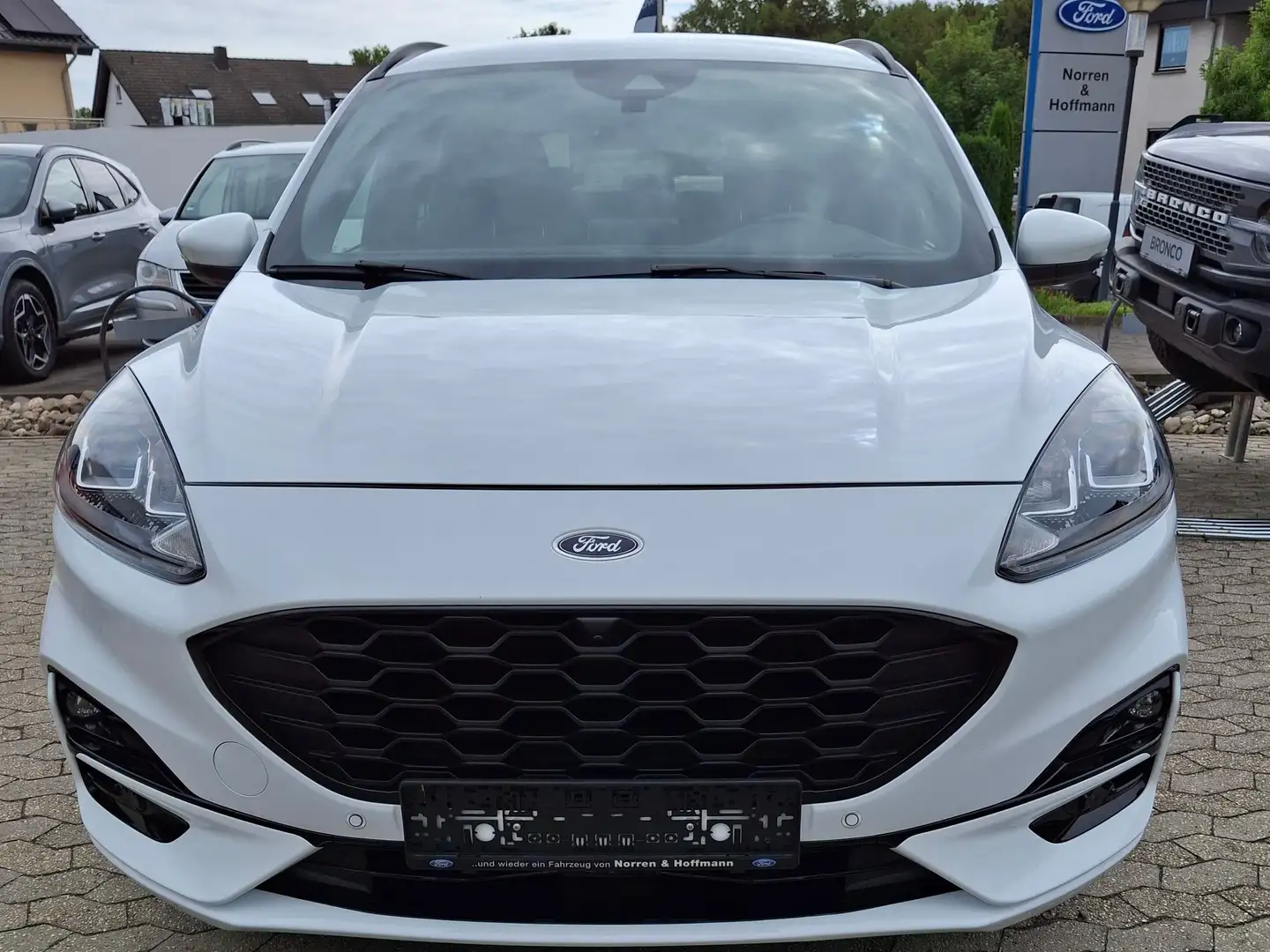 Ford Kuga 2.0 EcoBlue Hybrid ST-LINE Bianco - 1