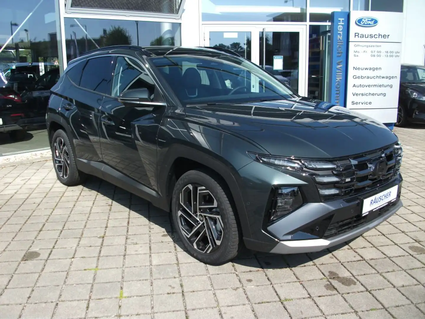 Hyundai TUCSON 1.6 T-GDi 48V-Hybrid 2WD DCT Prime (NX4e) Grün - 2