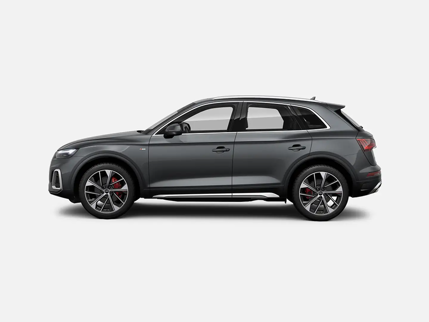 Audi Q5 40 TDI quattro-ultra Black line S tronic 150kW Gris - 2
