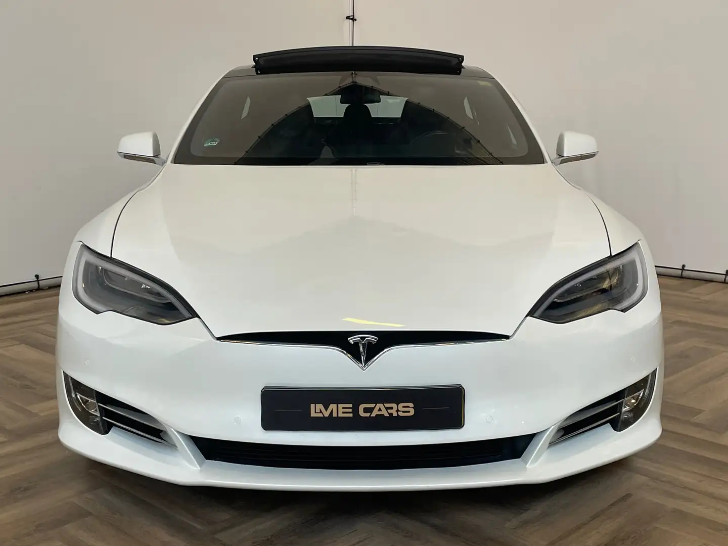 Tesla Model S P100D Performance, Ludicrous mode ,612PK, inruil m Bianco - 2