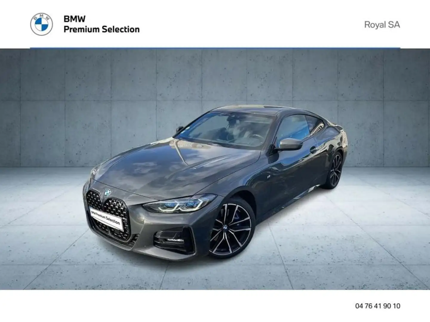 BMW 420 420dA xDrive 190ch M Sport Grijs - 1