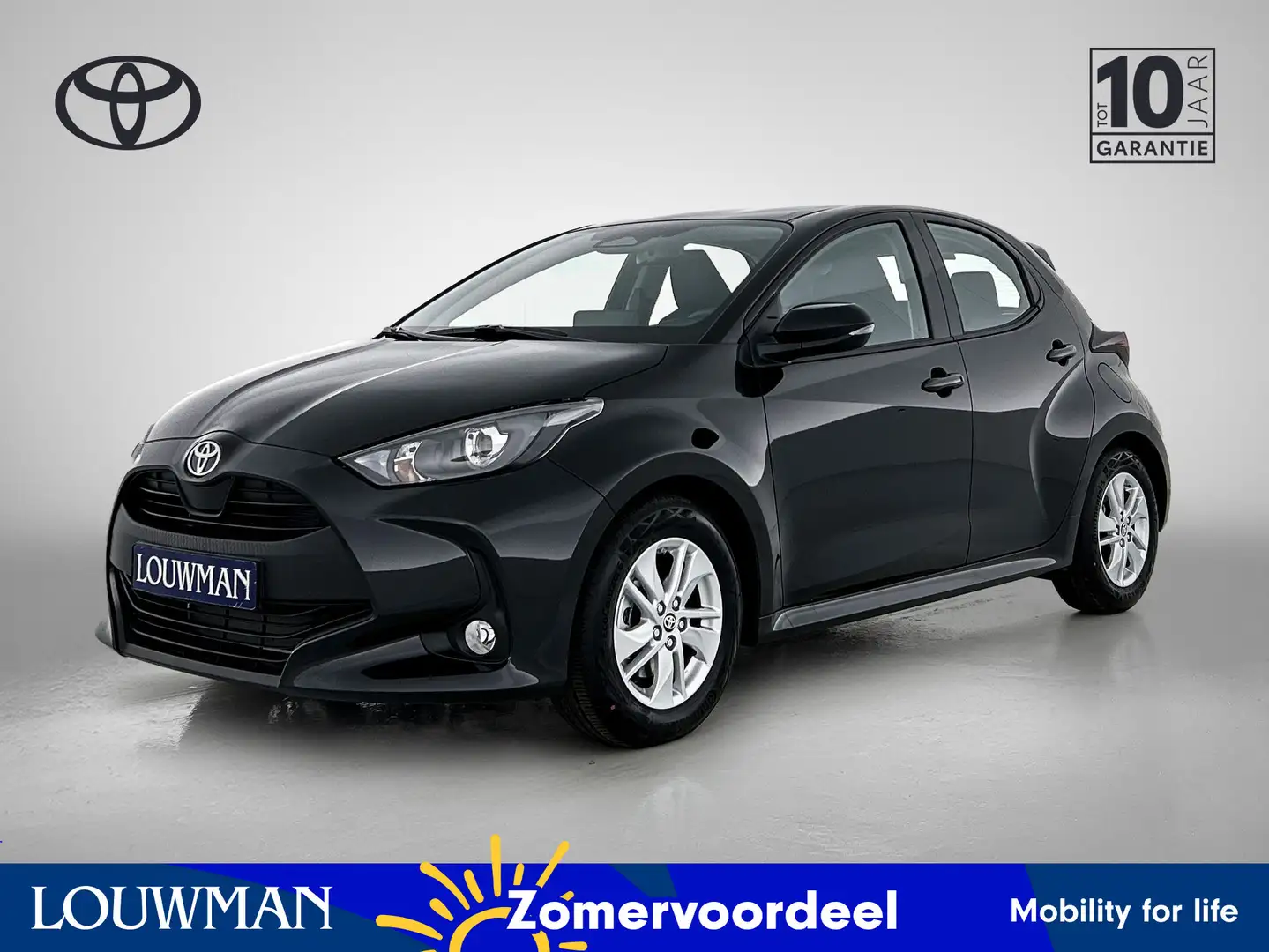 Toyota Yaris 1.5 Hybrid 115 Active - Louwman Zin in Zomervoorde Zwart - 1