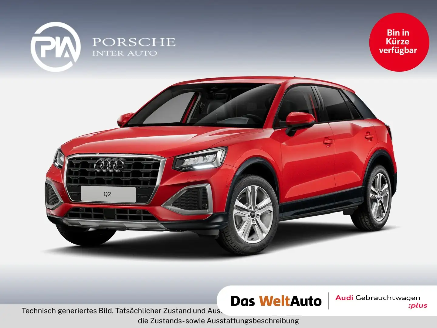 Audi Q2 35 TFSI admired Rot - 1