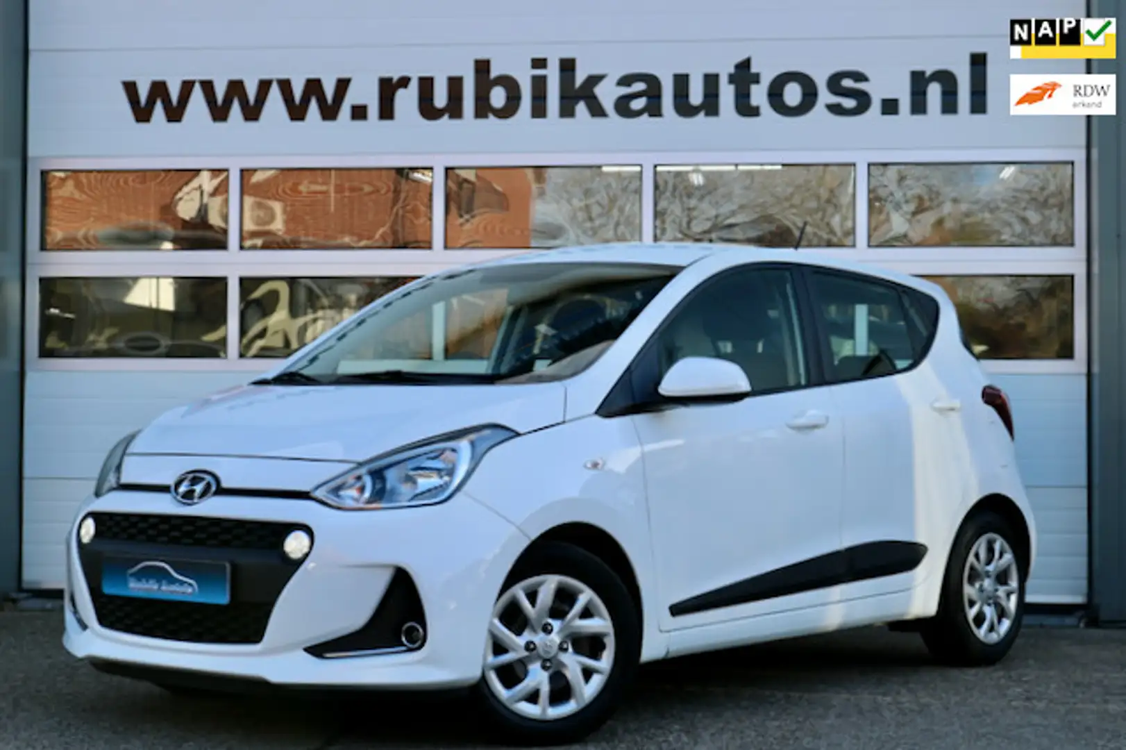 Hyundai i10 1.0i Comfort|CarPlay|Navi|2019|1e eigenaar Blanc - 1