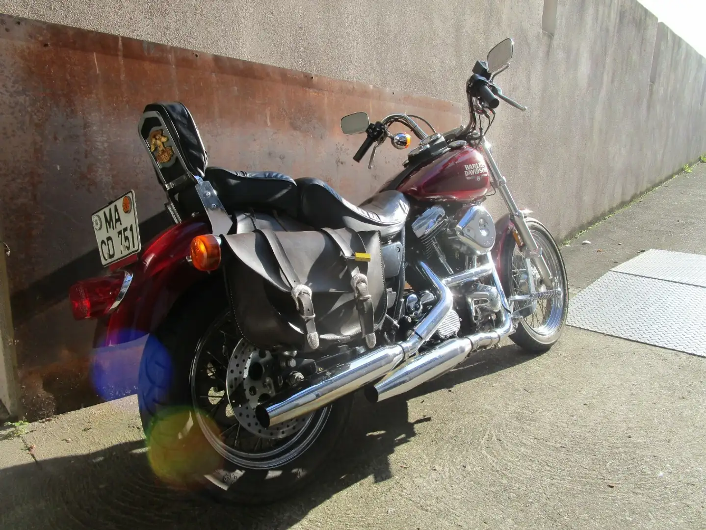 Harley-Davidson Dyna Super Glide FXR Dyna Super Glide Rojo - 2