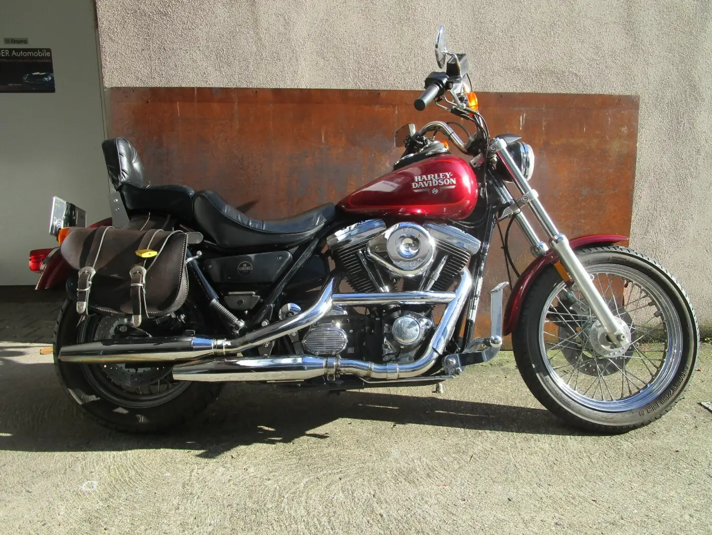 Harley-Davidson Dyna Super Glide FXR Dyna Super Glide Rojo - 1