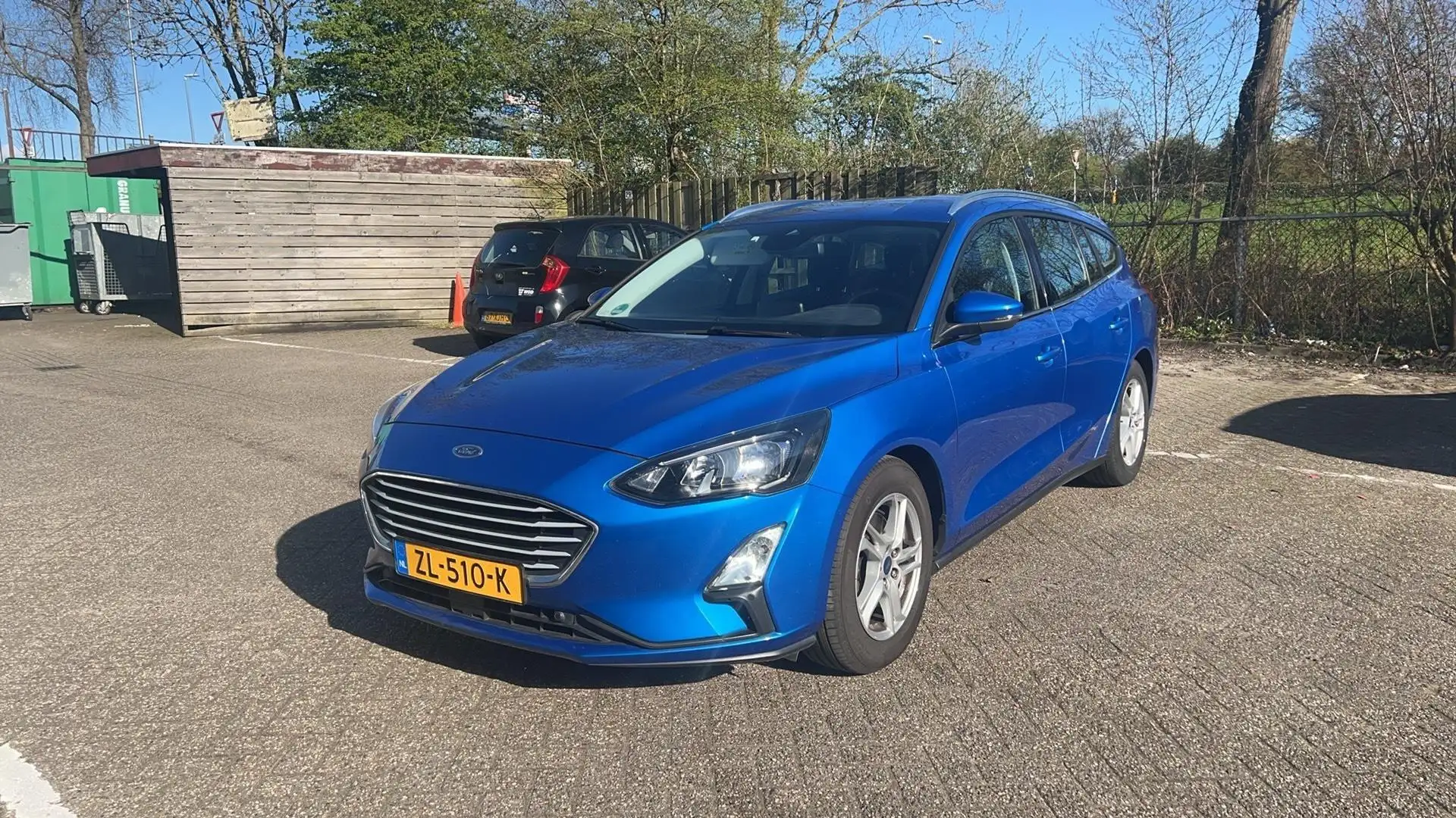 Ford Focus Wagon 1.0 EcoBoost Trend Edition Business Trekhaak Blauw - 1