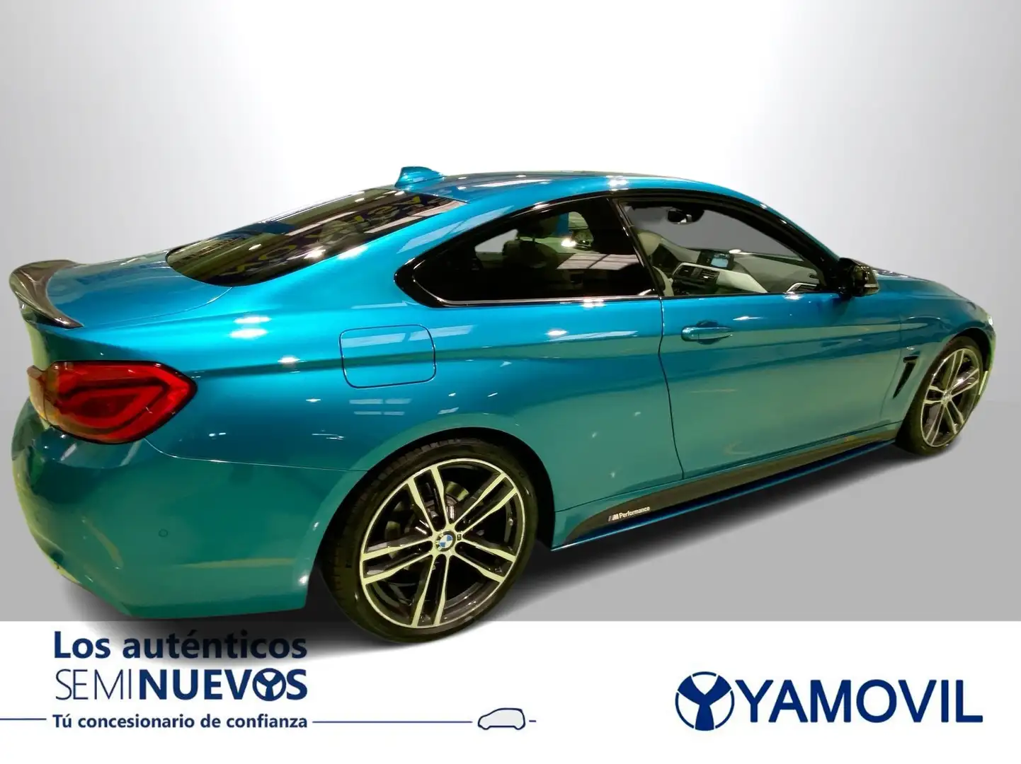 BMW 420 420d Coupé Blu/Azzurro - 2